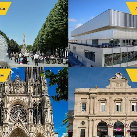 Forum Graphic Magnifique T2 Spacieux Au Centre Reims Eksteriør bilde